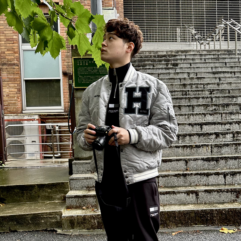 TOMMYトミーヒルフィガー リバーシブルバーシティジャケット