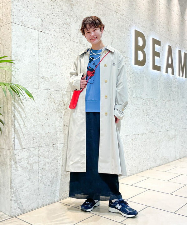 BEAMS WOMENのFRED PERRY × Ray BEAMS / 別注 オーバー コート