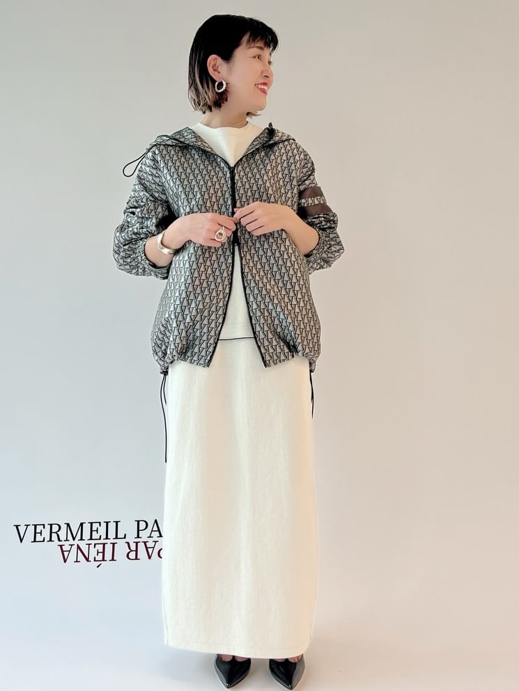 VERMEIL par iena 《追加》VERMEIL ジャガードブルゾン danto.jp