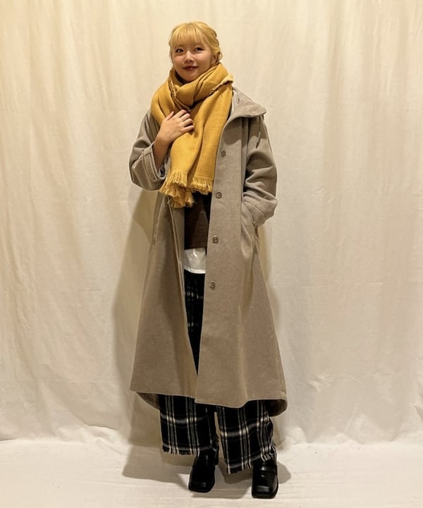 BEAMS HEARTのVネックベスト ロングTシャツ セットを使った BEAMS HEARTのVネックベスト ロングTシャツ セットを使った