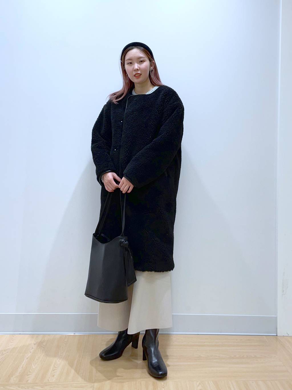 LAKOLEの(W)パイプチェーンERを使ったコーディネートを紹介します。｜Rakuten Fashion(楽天ファッション／旧楽天ブランドアベニュー)2030603