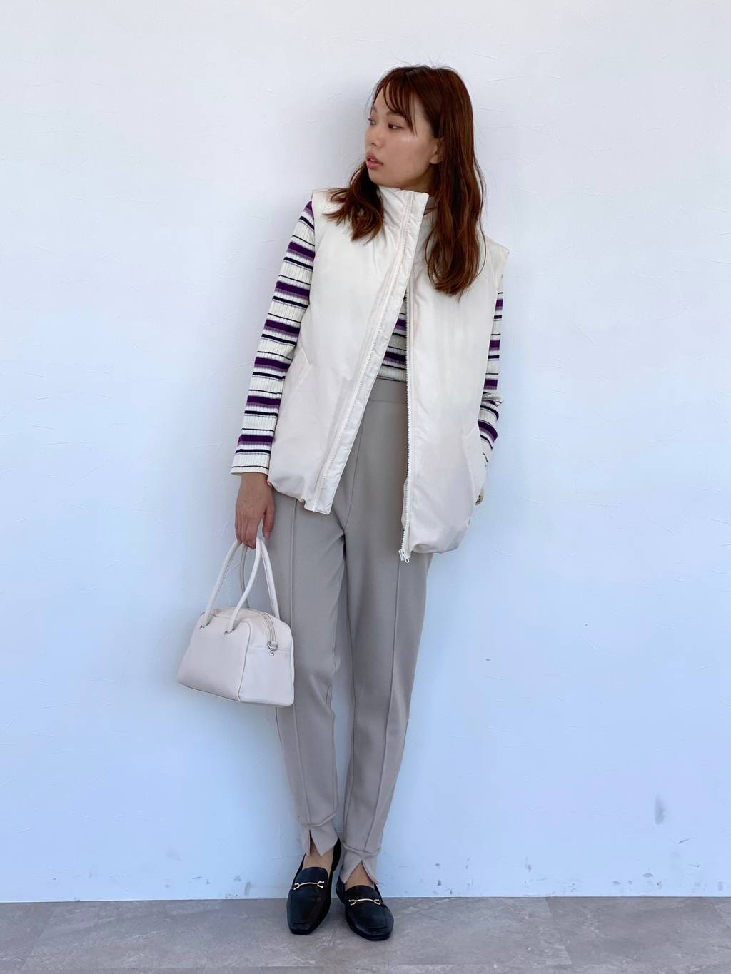 LAKOLEのビットギャザーローファーを使ったコーディネートを紹介します。｜Rakuten Fashion(楽天ファッション／旧楽天ブランドアベニュー)2055472