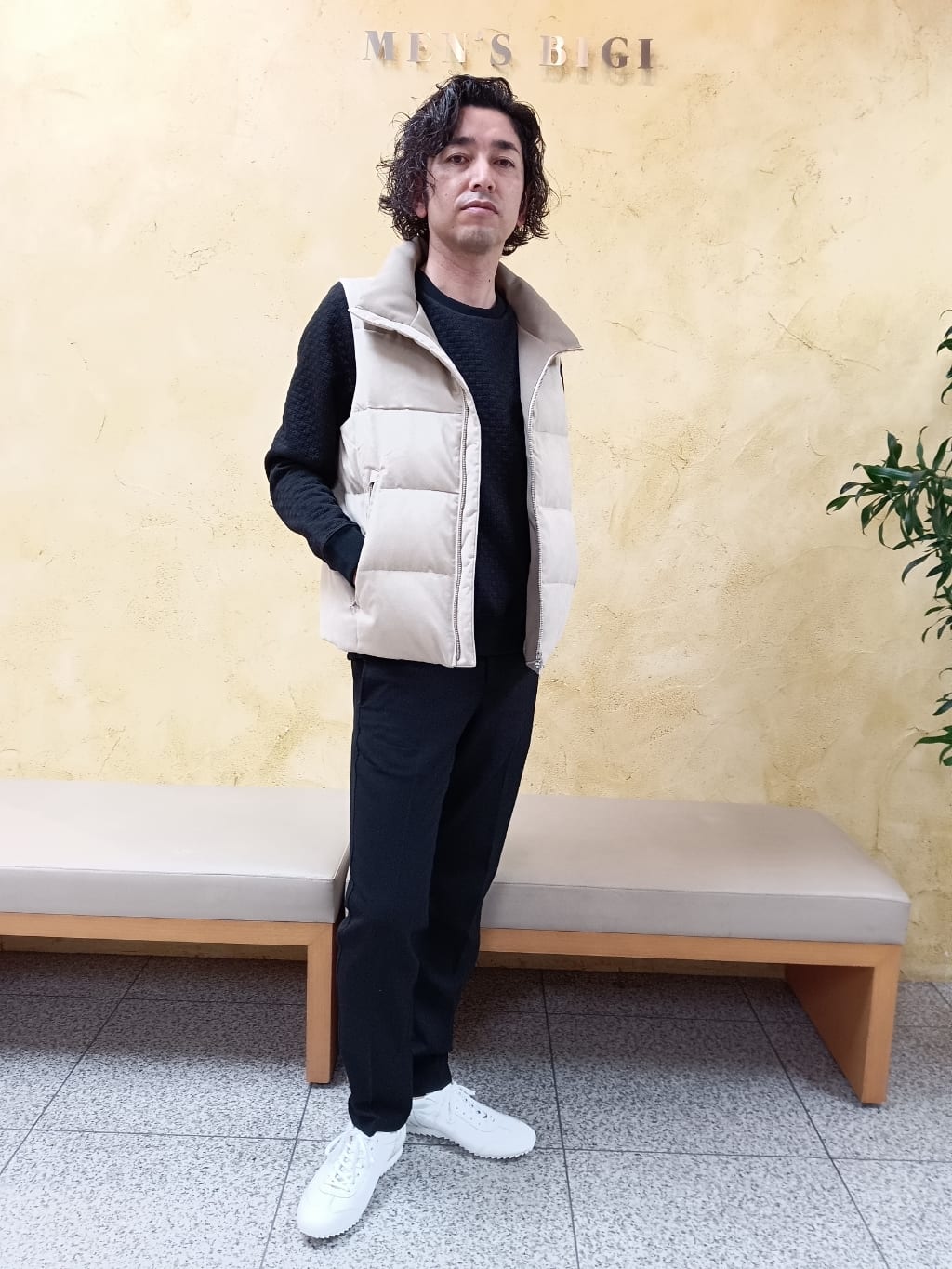 MEN'S BIGIの【H.I.P. bySOLIDO】18ゲージダブルジャガードプルオーバーを使ったコーディネートを紹介します。｜Rakuten Fashion(楽天ファッション／旧楽天ブランドアベニュー)2057239