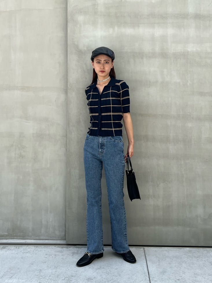 ◇限定Special Price moussy HALF SLEEVE RANDOM KNIT POLO