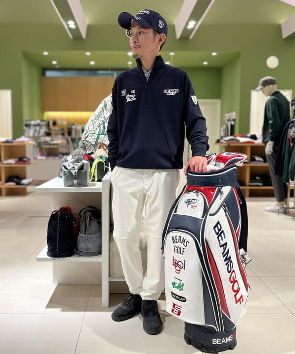 BEAMS GOLFのBEAMS GOLF PURPLE LABEL / タラッティ ハーフジップ