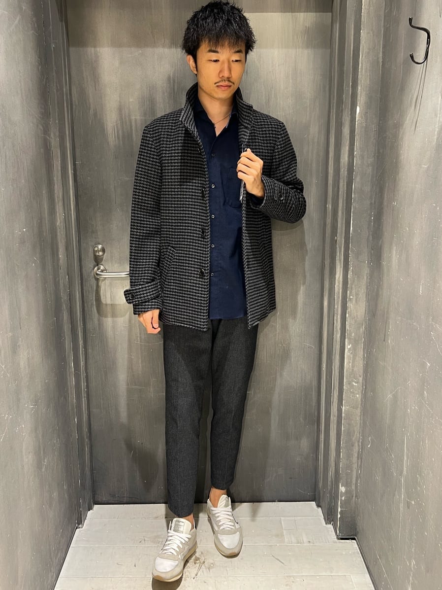 MEN'S BIGIの中空糸メルトンスタンドカラーブルゾンを使ったコーディネートを紹介します。｜Rakuten Fashion(楽天ファッション／旧楽天ブランドアベニュー)2142624