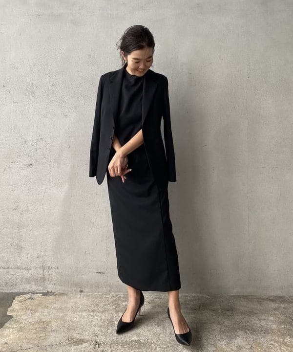 Demi-Luxe BEAMS | AK+1 / スーパーブラック ワンピース | Rakuten