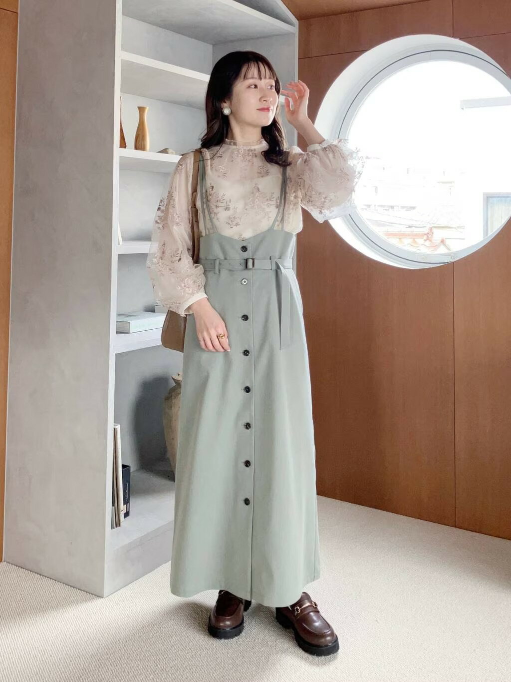 mysty womanの前後2WAYテレコタンクを使ったコーディネートを紹介します。｜Rakuten Fashion(楽天ファッション／旧楽天ブランドアベニュー)2198897