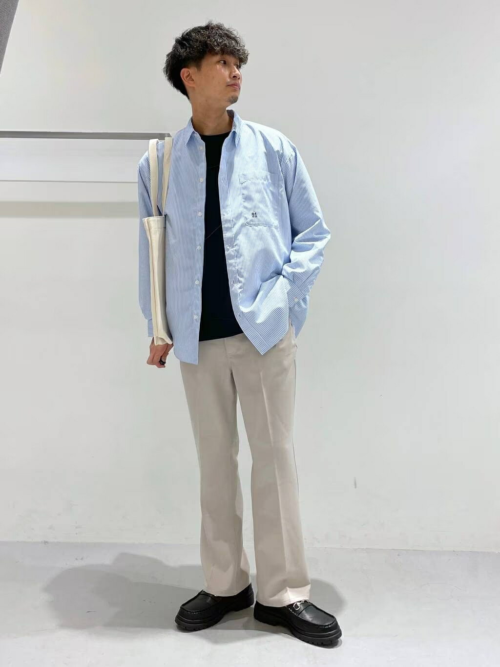 LAKOLEのタンクソールビットローファーを使ったコーディネートを紹介します。｜Rakuten Fashion(楽天ファッション／旧楽天ブランドアベニュー)2238378