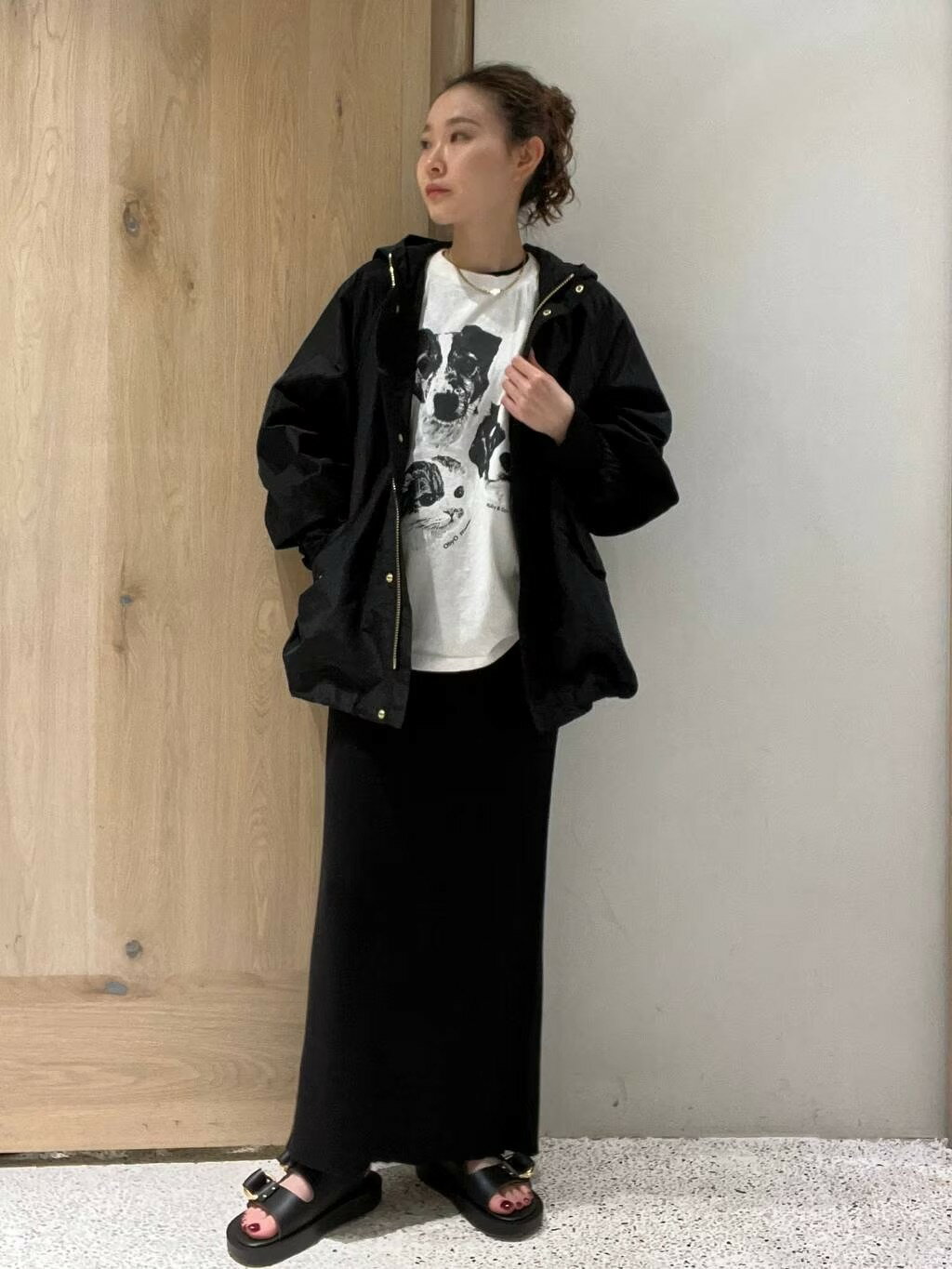 Curensologyのコットンチュールブラウスを使ったコーディネートを紹介します。｜Rakuten Fashion(楽天ファッション／旧楽天ブランドアベニュー)2277853