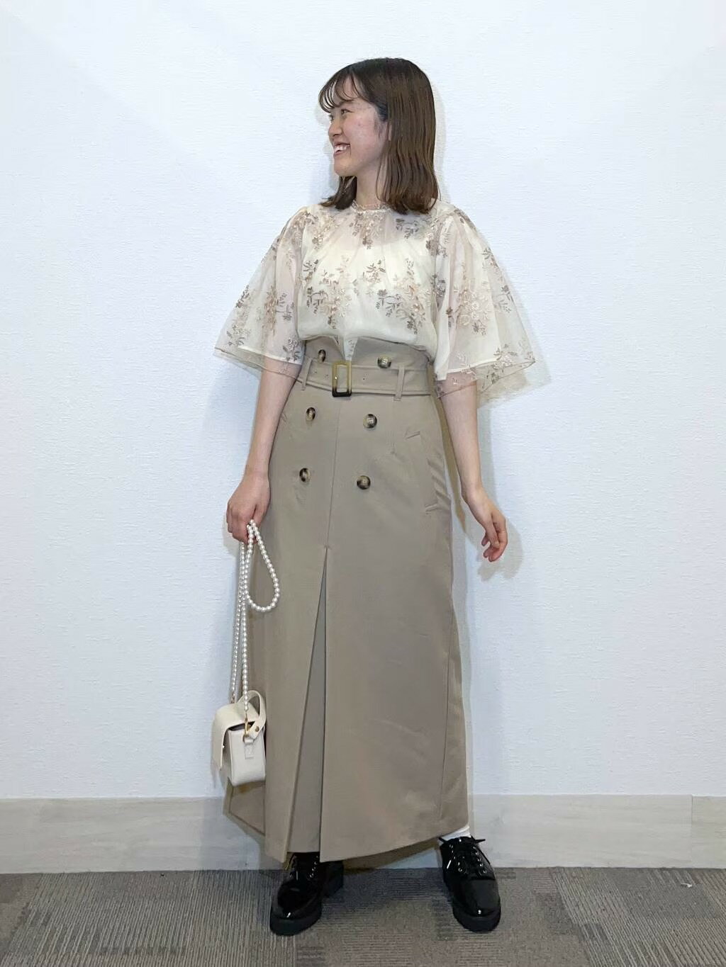 mysty womanの前後2WAYテレコタンクを使ったコーディネートを紹介します。｜Rakuten Fashion(楽天ファッション／旧楽天ブランドアベニュー)2293720