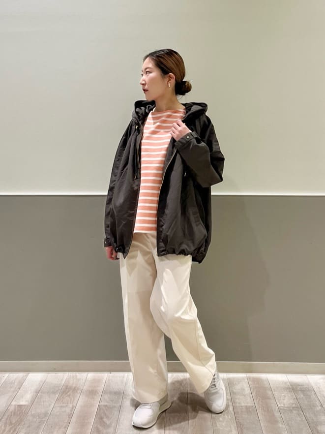 UNITED ARROWS green label relaxingの[size SHORTあり]撥水 ギャザー