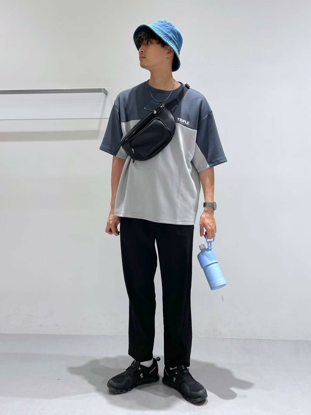 LAKOLEのツイルバケットハットを使ったコーディネートを紹介します。｜Rakuten Fashion(楽天ファッション／旧楽天ブランドアベニュー)2314642