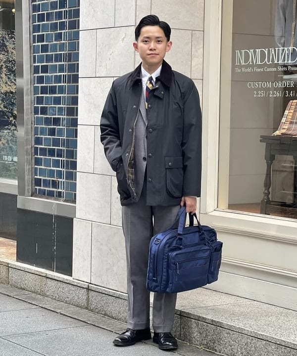 BEAMS MEN | 【B4サイズ収納可/PCスリーブ有/ショルダー付き/2WAY