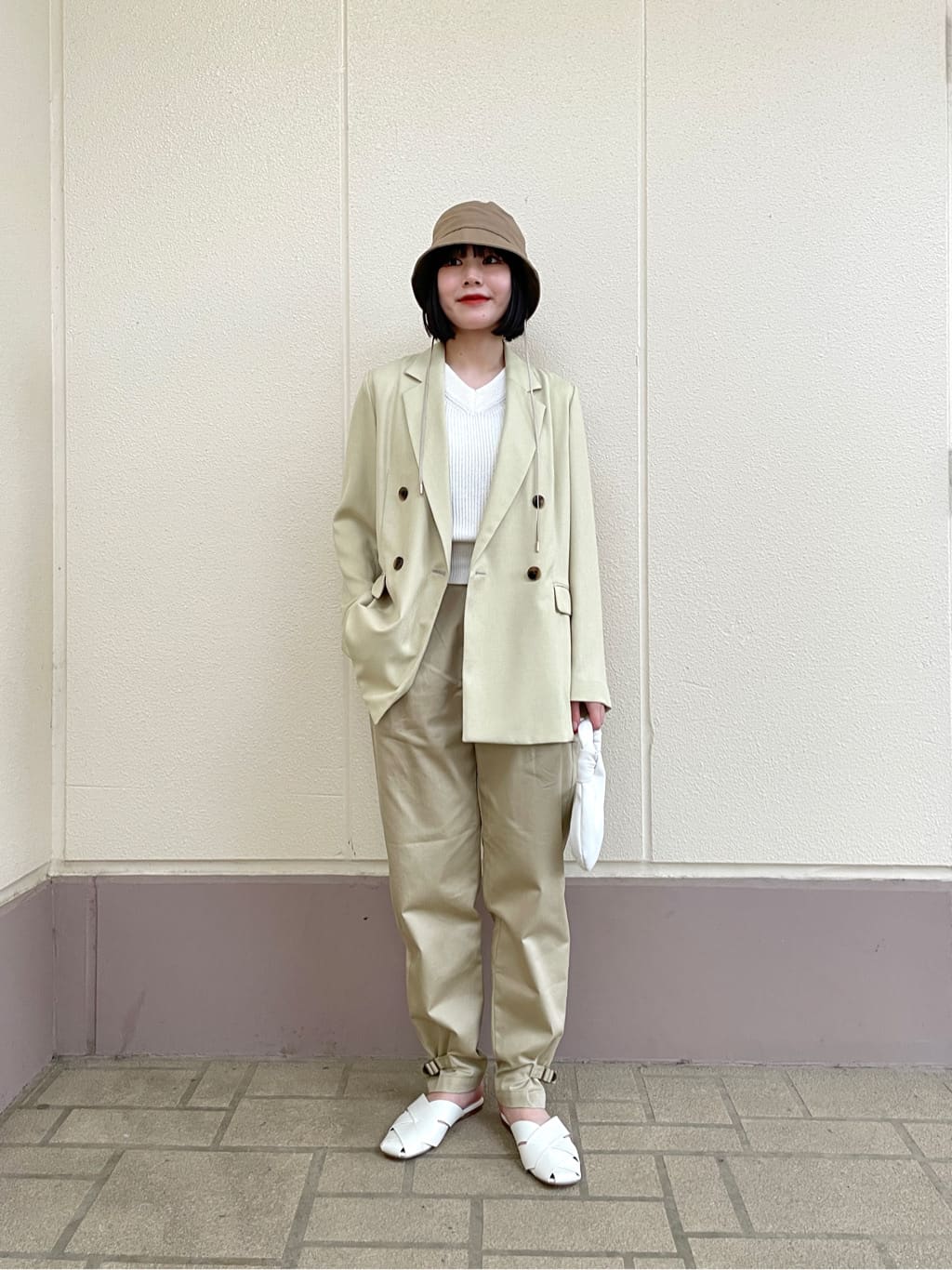 UNITED ARROWS LTD. OUTLETのBY リネンライク ツイルダブルジャケット