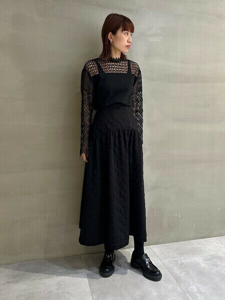 LE CIEL BLEUのLE CIEL BLEU/パネルレースT / Paneled Lace Teeを使っ