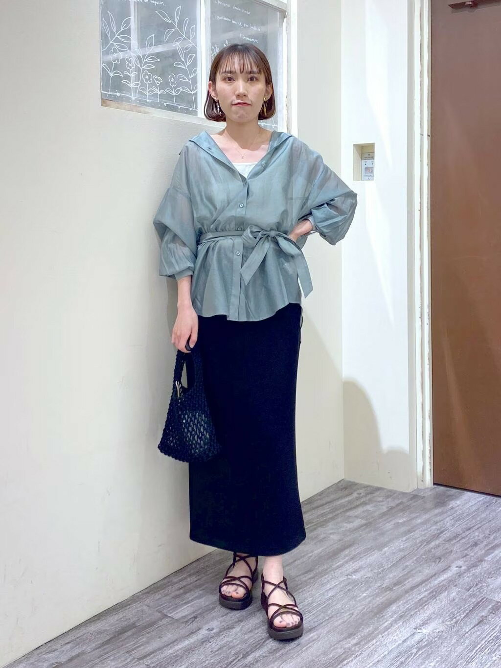 mysty womanの前後2WAYテレコタンクを使ったコーディネートを紹介します。｜Rakuten Fashion(楽天ファッション／旧楽天ブランドアベニュー)2347081