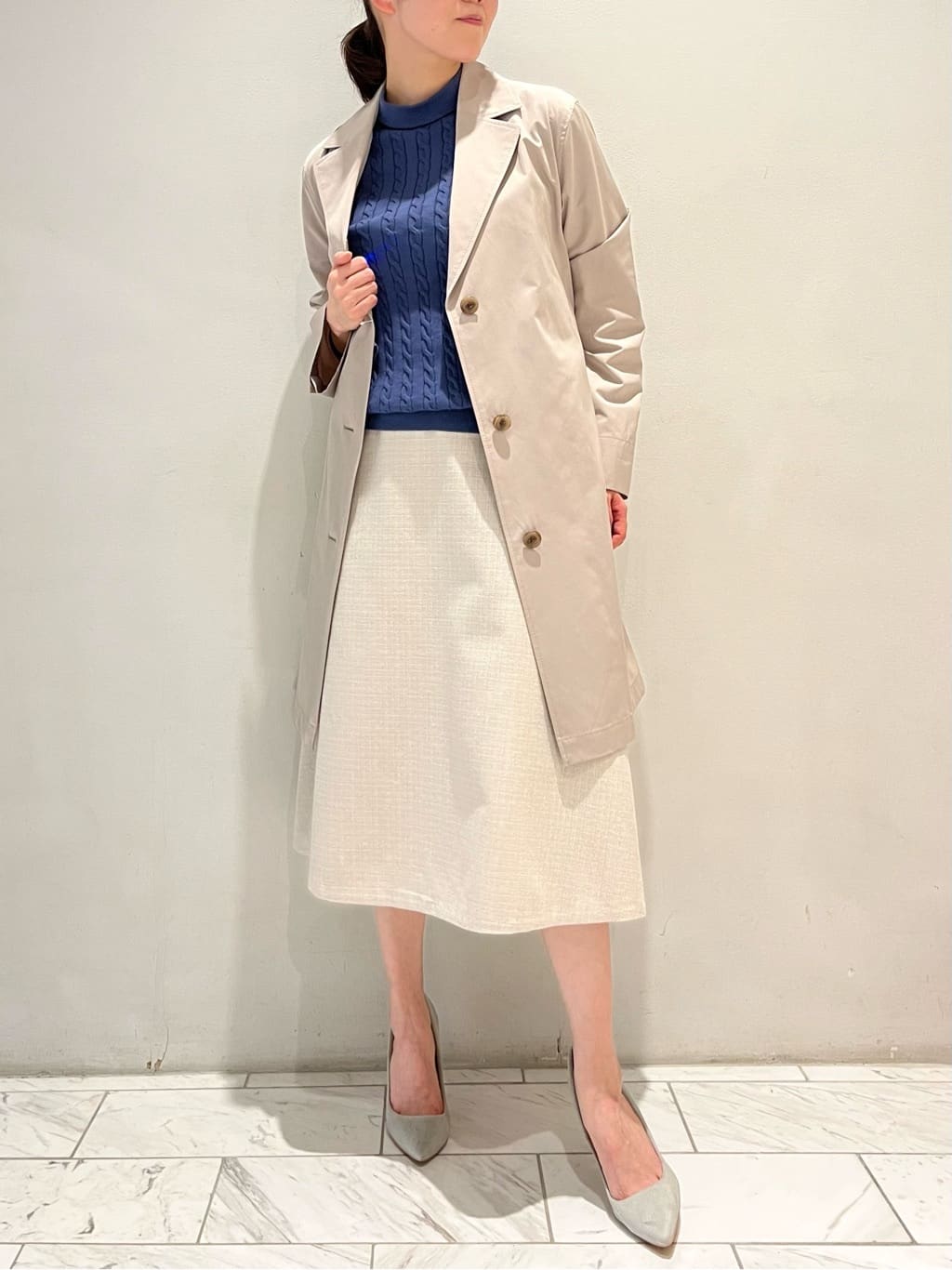 NEWYORKER L-SIZEの【L】【撥水】TCコンパクトクロス シングルライトコートを使ったコーディネートを紹介します。｜Rakuten Fashion(楽天ファッション／旧楽天ブランドアベニュー)2367163