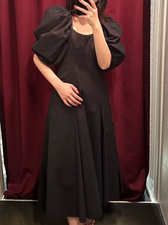 moussyのPUFF SLEEVE ドレスを使ったコーディネート | Rakuten Fashion