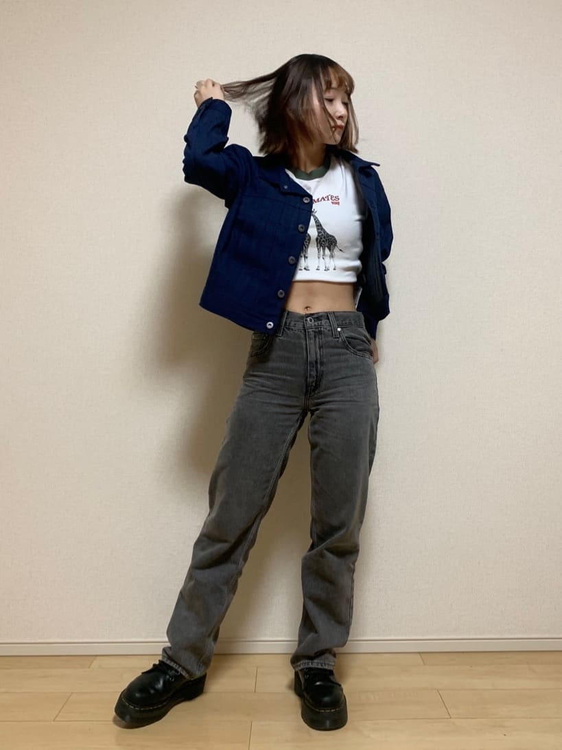 Levi'sのLEVI'S(R) MADE&CRAFTED(R) プリーツ トラッカージャケット