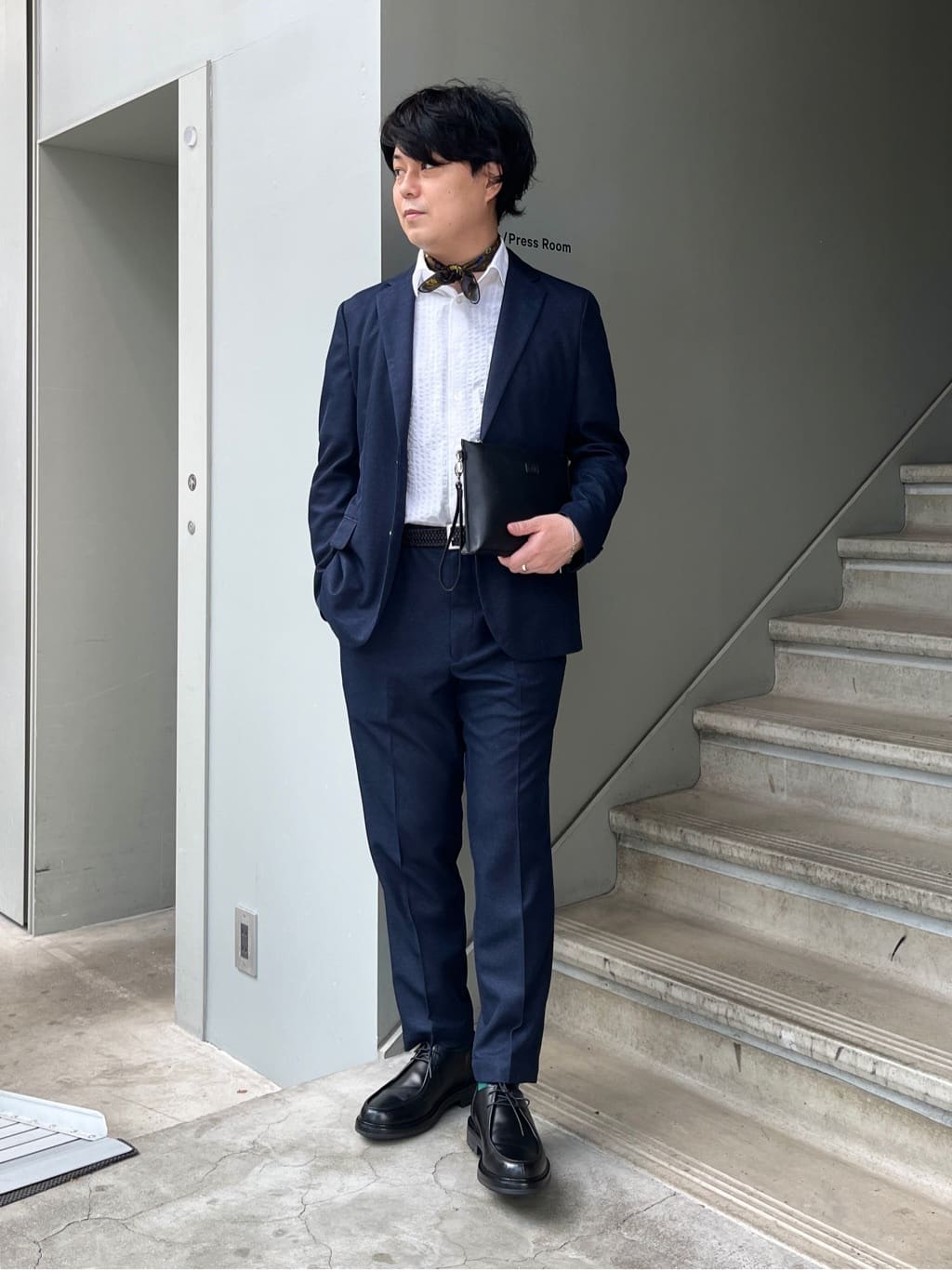 TAKEO KIKUCHIの【MADE IN JAPAN】チェーンシルバーリングを使ったコーディネートを紹介します。｜Rakuten Fashion(楽天ファッション／旧楽天ブランドアベニュー)2407304
