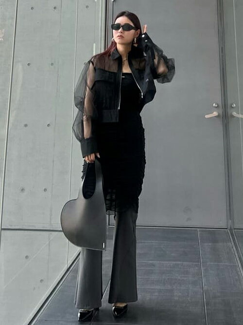 PRANK PROJECTのレッグカバーミディスカート / Leg Cover Medium Skirtを使ったコーディネートを紹介します。｜Rakuten Fashion(楽天ファッション／旧楽天ブランドアベニュー)2489854