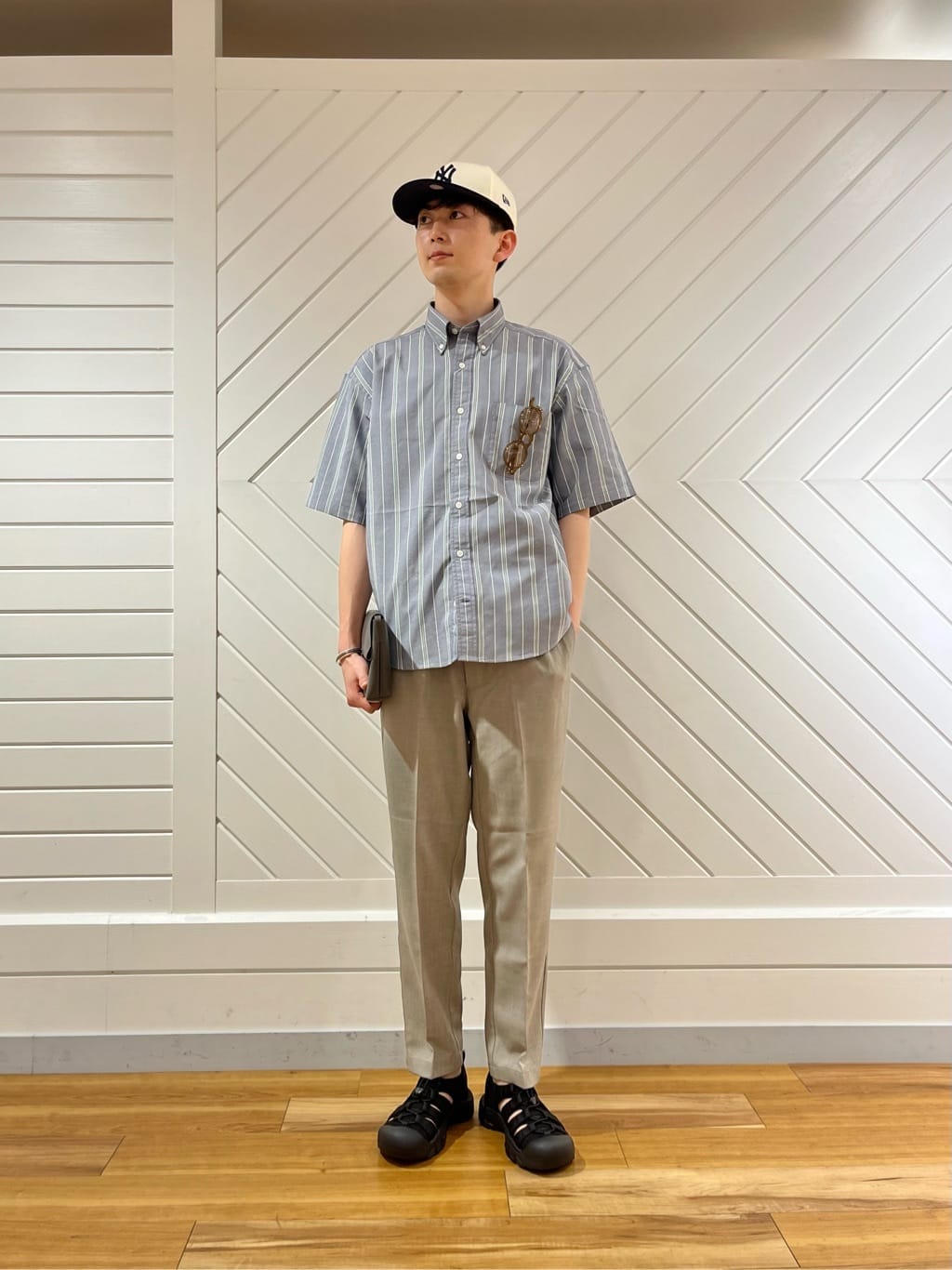 UNITED ARROWS green label relaxingのGLR PVC FP ショルダーバッグ V2