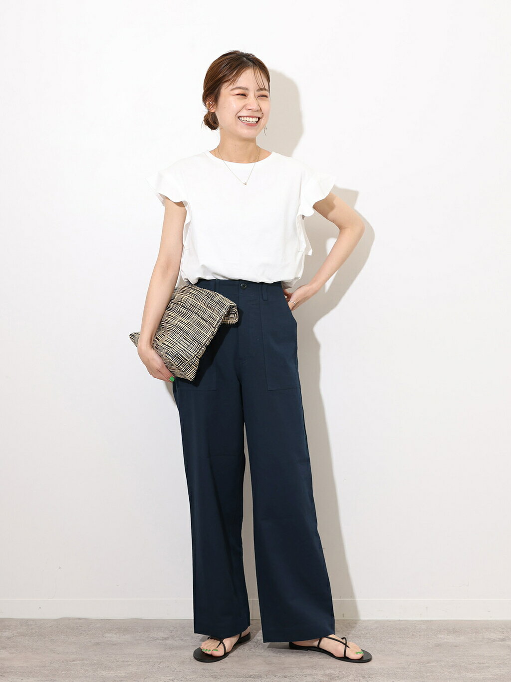 journal standard relumeコットンリネンツイルベイカーパンツ JOURNAL STANDARD relume | 《追加》コットンリネンツイルベイカー