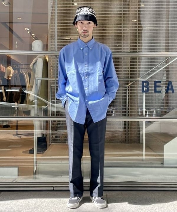 BEAMS MENのBEAMS / ジャカードニット バケットハットを使った