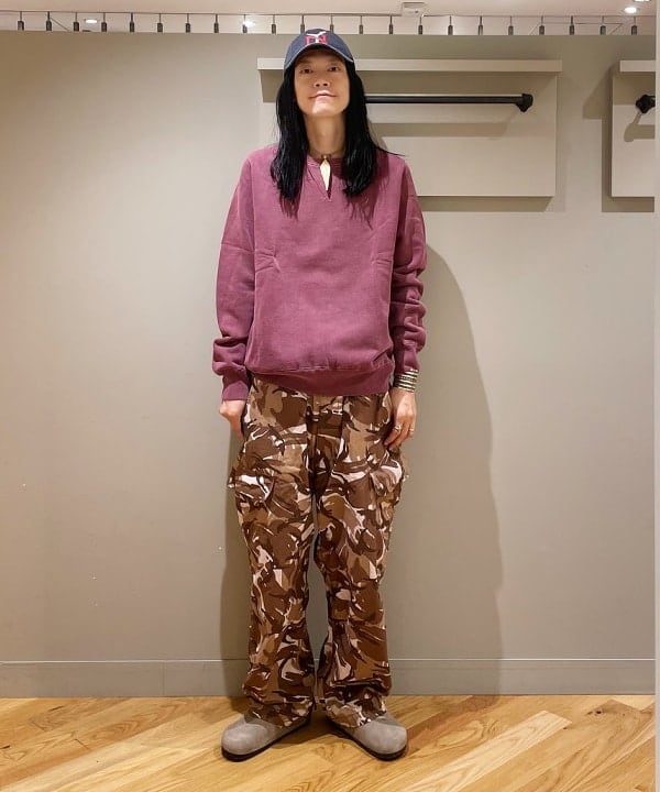 REMI RELIEF×BEAMS PLUS / 別注 スウェット クルーネック-