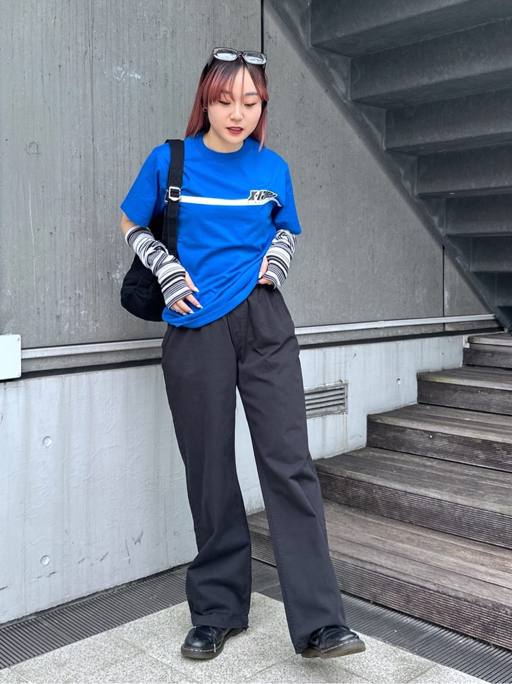 X-girlのTWILL EASY PANTS パンツ X-girlを使ったコーディネート