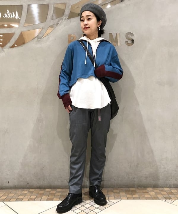 BEAMS WOMENのHealthknit * BEAMS BOY / ワッフル プルオーバー パーカ