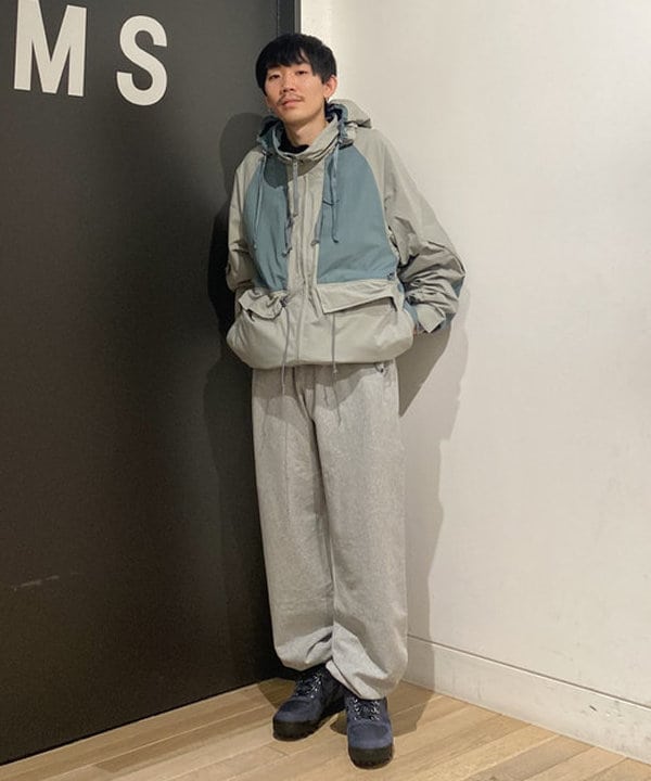 BEAMS 2トーン ナイロン テック ジャケット BEAMS（ビームス）2トーン ナイロン テック ジャケット