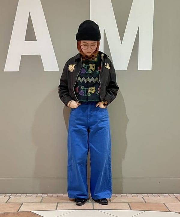 BEAMS WOMENのBEAMS BOY / フラワー エンブロイダリープリント シャツ