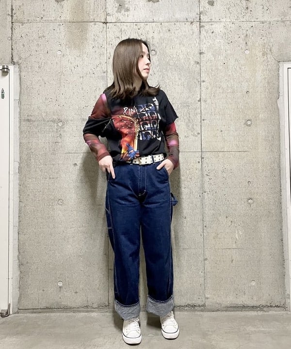 BEAMS WOMENのBEAMS BOY / 12オンス デニム ペインター パンツ 24SS デニムパンツを使ったコーディネート |  Rakuten Fashion(楽天ファッション／旧楽天ブランドアベニュー)2586386