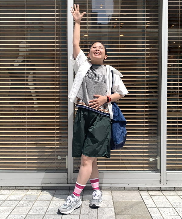 BEAMS WOMENのNAPRON * BEAMS BOY / 別注 ビッグ デニム ペイシェント