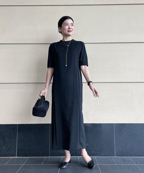 Demi-Luxe BEAMS | AK+1 / スーパーブラック ワンピース | Rakuten