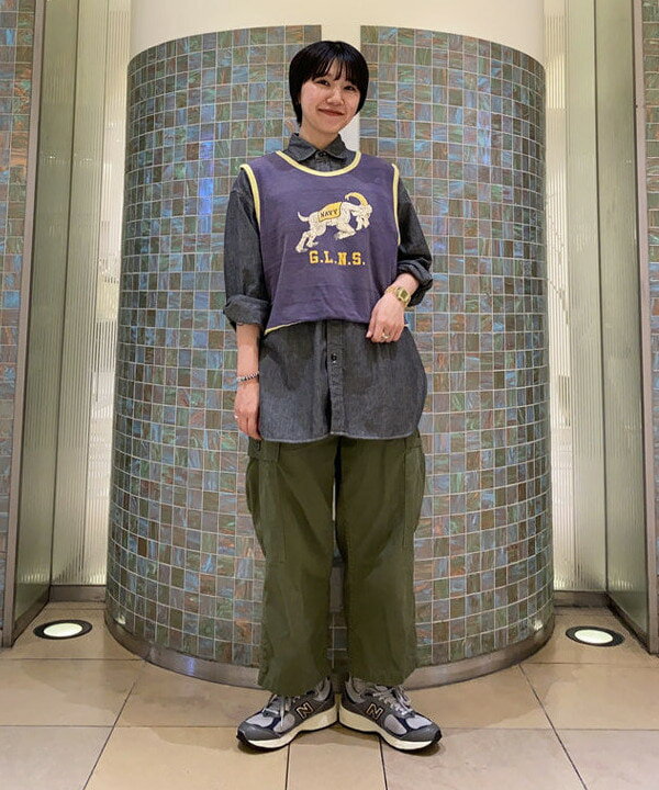 BEAMS WOMENのWAREHOUSE & CO. * BEAMS BOY / 別注 フロッキープリント