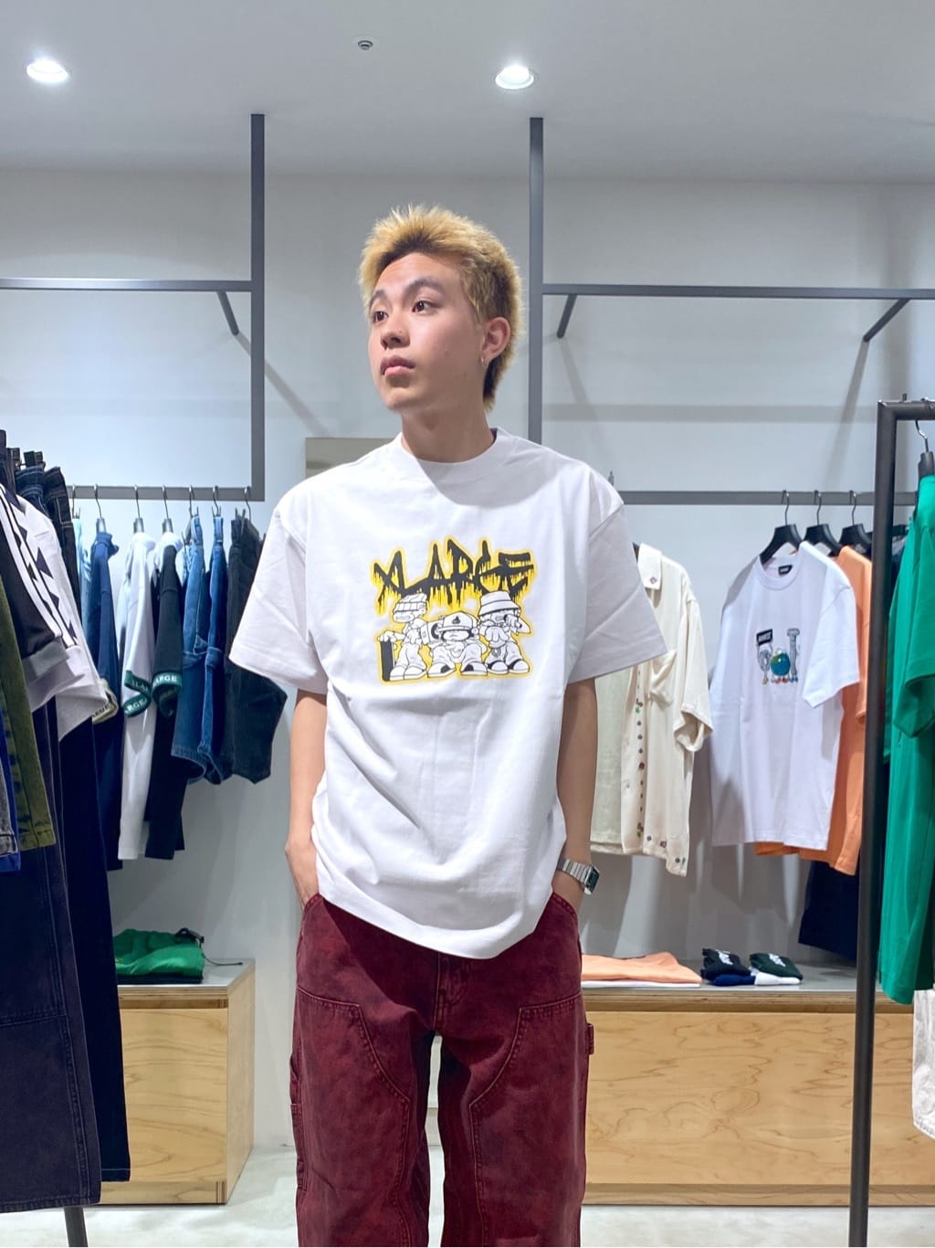 XLARGEのPOSSE S/S TEE Tシャツ XLARGEを使ったコーディネート