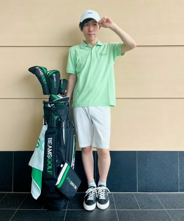 BEAMS GOLF | カラビナ付き 今治 ロゴ フェイスタオル | Rakuten
