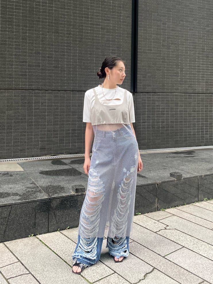 PRANK PROJECTのドロップチェーンラリエットネックレス / Drop Chain Lariat Necklaceを使ったコーディネートを紹介します。｜Rakuten Fashion(楽天ファッション／旧楽天ブランドアベニュー)2645106