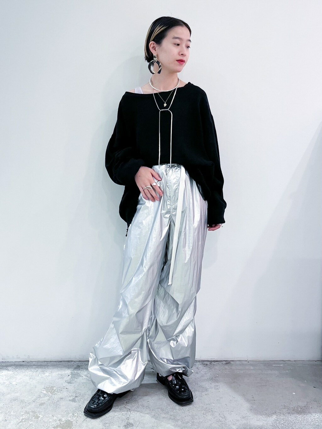 CITYSHOP〉METALLIC SNOW パンツ(サイズ36) | veganutris.com.br