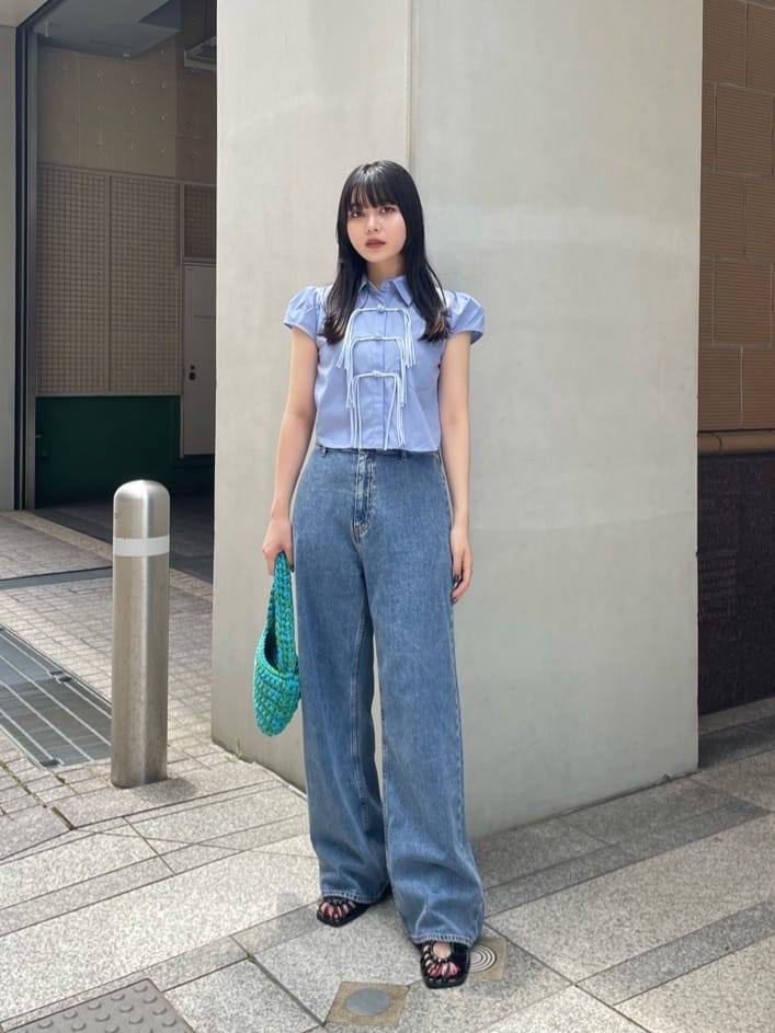 sly LOW／HIGH HOOKED DENIM PT-C-