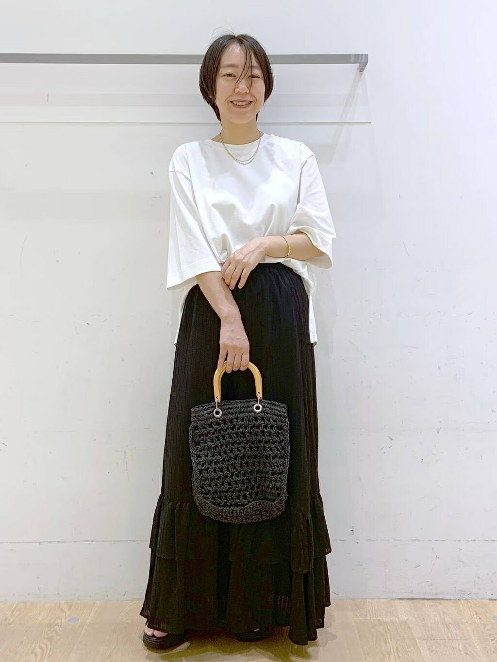 LAKOLEの(W)アミコミデザインチェーンNCを使ったコーディネートを紹介します。｜Rakuten Fashion(楽天ファッション／旧楽天ブランドアベニュー)2682778
