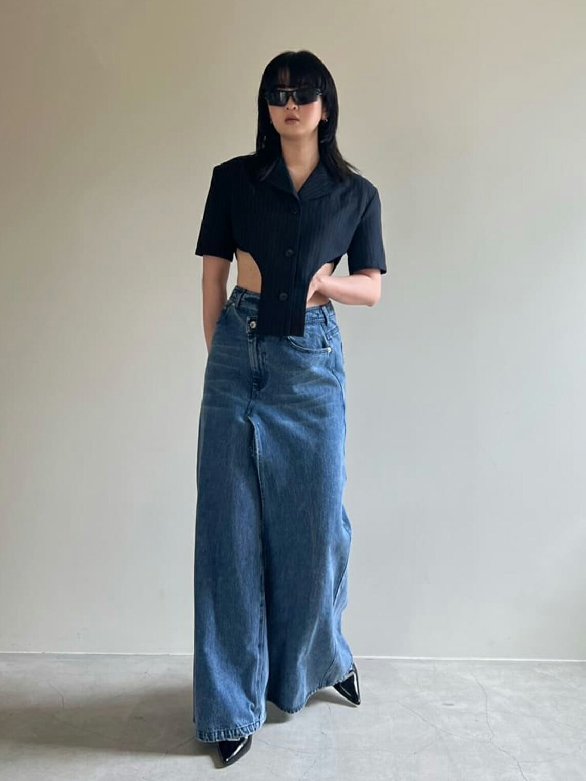 PRANK PROJECTのツイストレイヤードデニム / Twisted Layered Denimを使ったコーディネートを紹介します。｜Rakuten Fashion(楽天ファッション／旧楽天ブランドアベニュー)2689001