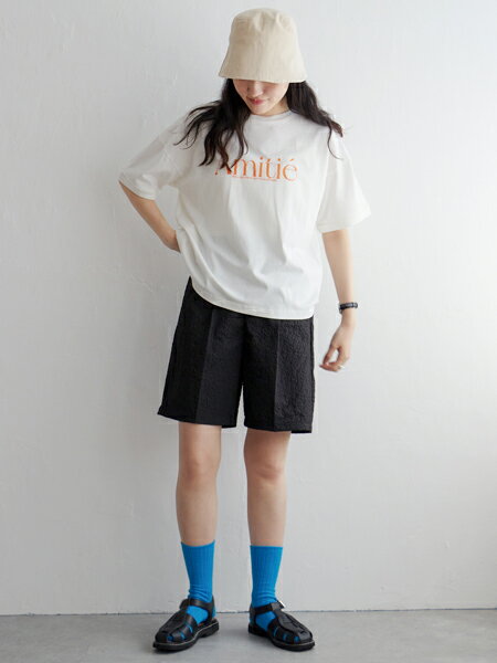 VENCE EXCHANGEのフクレジャガードハーフパンツを使ったコーディネートを紹介します。｜Rakuten Fashion(楽天ファッション／旧楽天ブランドアベニュー)2698310
