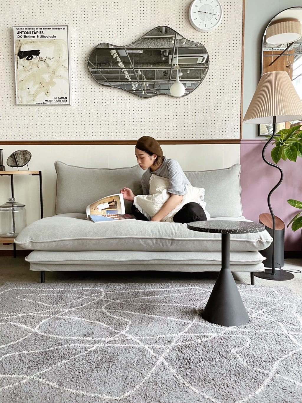 journal standard FurnitureのFERNERO RUG 140x200 フェルネロラグを使ったコーディネートを紹介します。｜Rakuten Fashion(楽天ファッション／旧楽天ブランドアベニュー)2704700