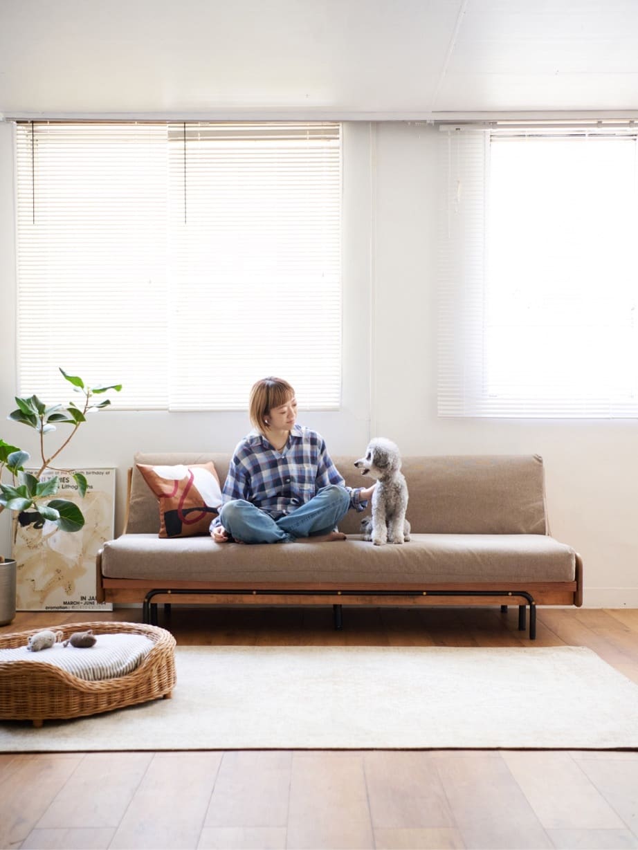 journal standard Furnitureの《予約》VINE YARD RUG 140x200 バインヤード ラグを使ったコーディネートを紹介します。｜Rakuten Fashion(楽天ファッション／旧楽天ブランドアベニュー)2692236