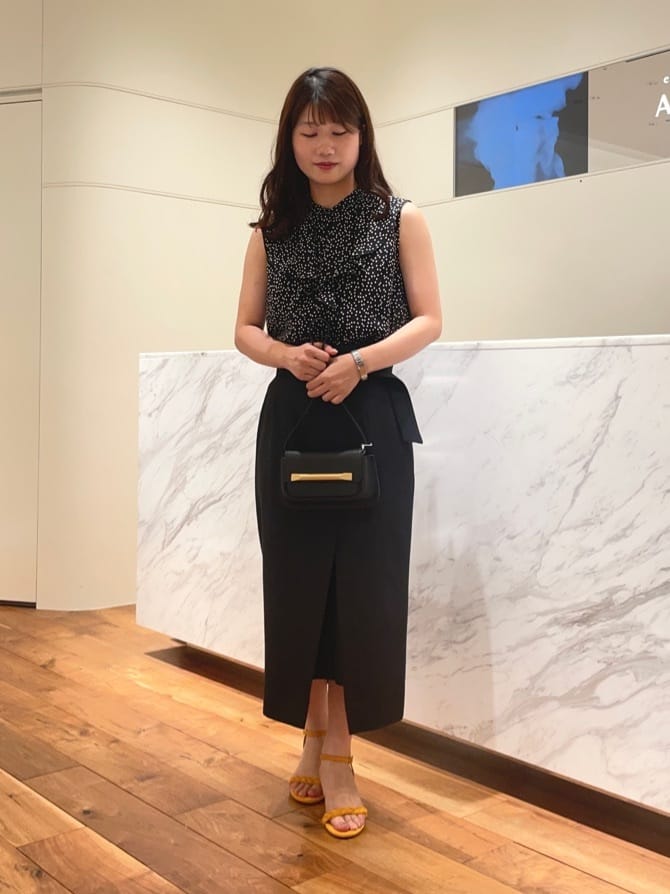 ANAYIの【セットアップ対応商品】バイオツイルラップタイト スカートを