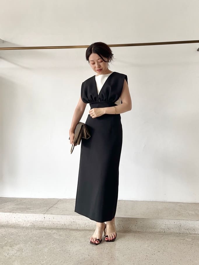 Vジャンスカワンピース